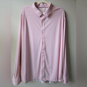 Flag & Anthem Men's Pink, Button Down, Long Sleeve Dress Shirt